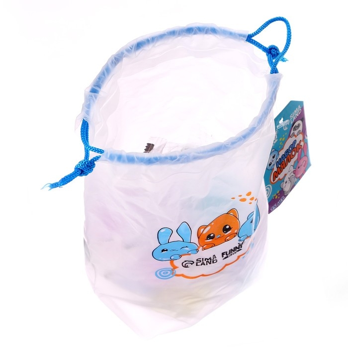 Антистресс сквиш мялка &laquo;Дельфин&raquo;, с песком, тянучка