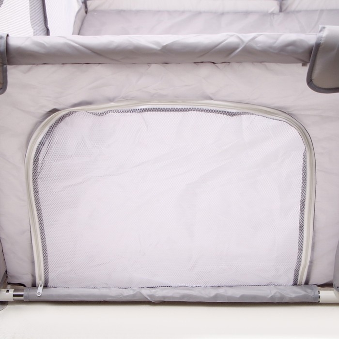 Манеж детский &laquo;Серый&raquo;, 150х150х68 см