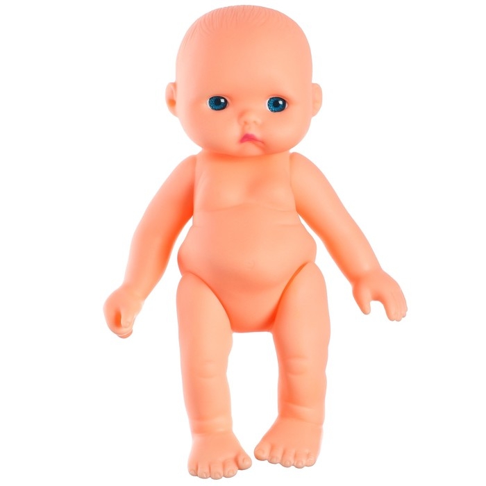 Набор резиновых игрушек для ванны &laquo;Игры с пупсиком&raquo;, 7 шт, сачок, Крошка Я