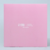 Коробка для капкейка, кондитерская упаковка, 4 ячейки &laquo;Сладости&raquo;, 16 х 16 х 10 см