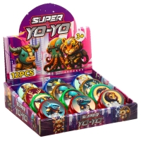 Йо-йо &laquo;Звери&raquo; световой, виды МИКС