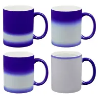 Кружка &laquo;Хамелеон&raquo;, ver.2, матовая, синяя