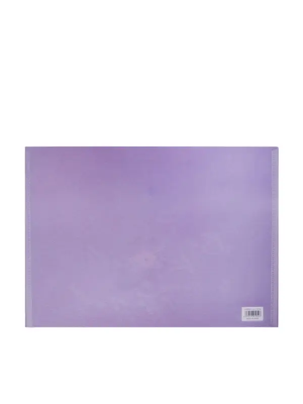 Папка-конверт на кнопке формат А4 180мкр блестящая МИКС Сиреневый стиль  (штрихкод на штуке)   10843