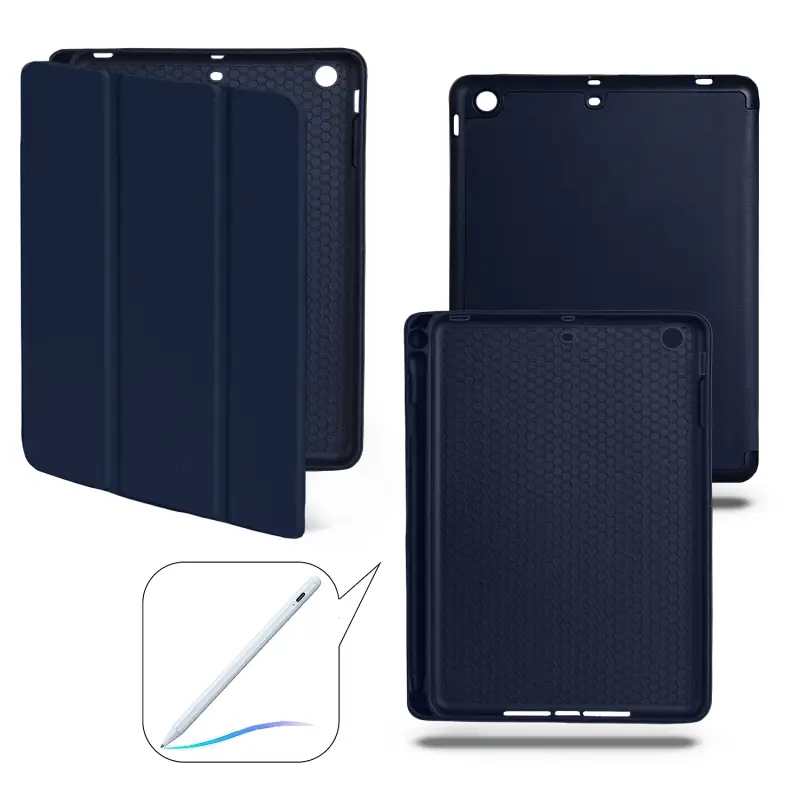 Чехол-книжка Ipd Mini/2/3 Smart Case (Pencil) Dark Blue №12