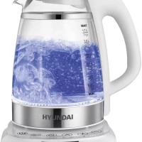 Чайник HYK-G5507 1.7л. 2200Вт белый