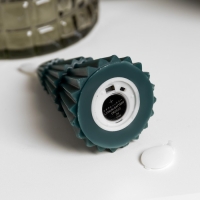 Светодиодная свеча &laquo;Ёлка зелёная&raquo; 7 &times; 15.5 &times; 7 см, воск, батарейка CR2032 (в комплекте), свечение тёплое белое