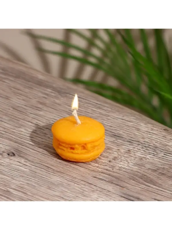 Свеча "Макарун" 3,5х3,5х2 см, соевый воск МИКС