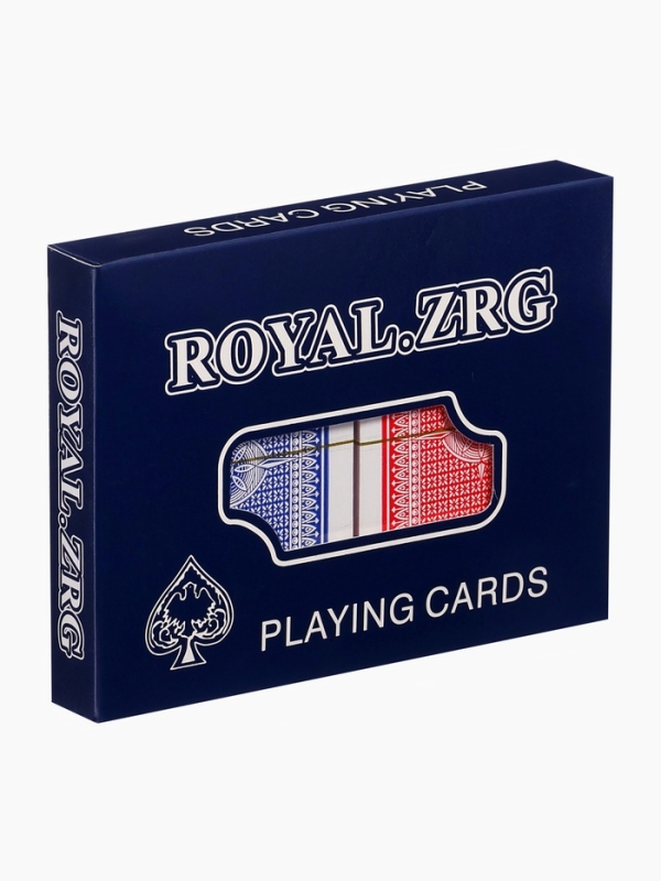 Карты игральные 54 шт Royal, карта 5.6 х 8.6 см, набор 2 колоды, 250 г