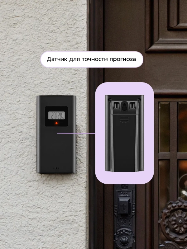 Метеостанция домашняя погодная станция часы КТ-3737