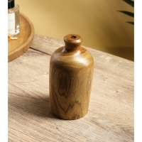 Ваза "Элегия" дерево Джати, 8х8х13 см, цв. коричневый