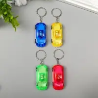 Фонарик свет на кольце "Машина" МИКС