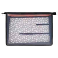 Папка для труда А4, молния сверху, пластиковая, ПТР-22, универсальная, Calligrata "Панда"