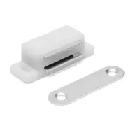 Магнит мебельный M001P, 41&times;13, маленький, прозрачный