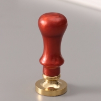 Печать для сургуча с пластиковой ручкой "Розы" 6,3х2,5х2,5 см