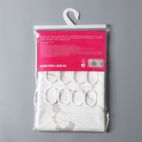 Штора для ванной Доляна &laquo;Мрамор&raquo;, 180&times;180 см, EVA, с люверсами