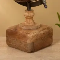 Глобус сувенирный 23х20х35 см, подставка дерево