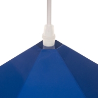 Светильник Edward 1х40Вт Е27 пр-1м синий 38х38х25см