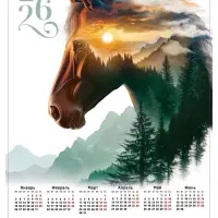 Календарь 2026 &laquo;Природа внутри&raquo;, А2