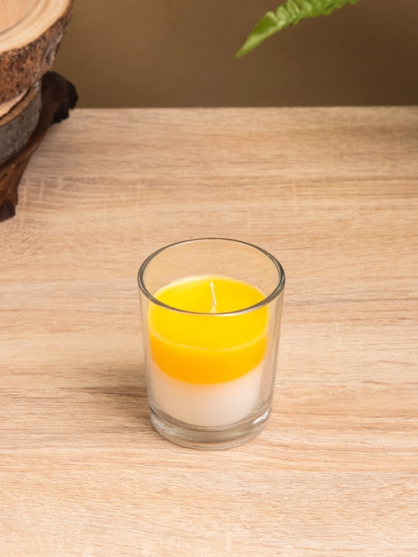 Свеча ароматическая "Candle" 100 гр, сияние+хлопок