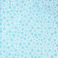 Упаковочная бумага на новый год тишью &laquo;Снежинки&raquo;, 50 х 70 см