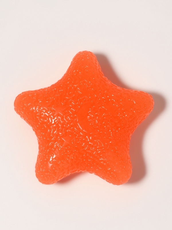 Массажёр реабилитационный TPR (термопласт резина) нагр 20кг d 8см оранж накл OT