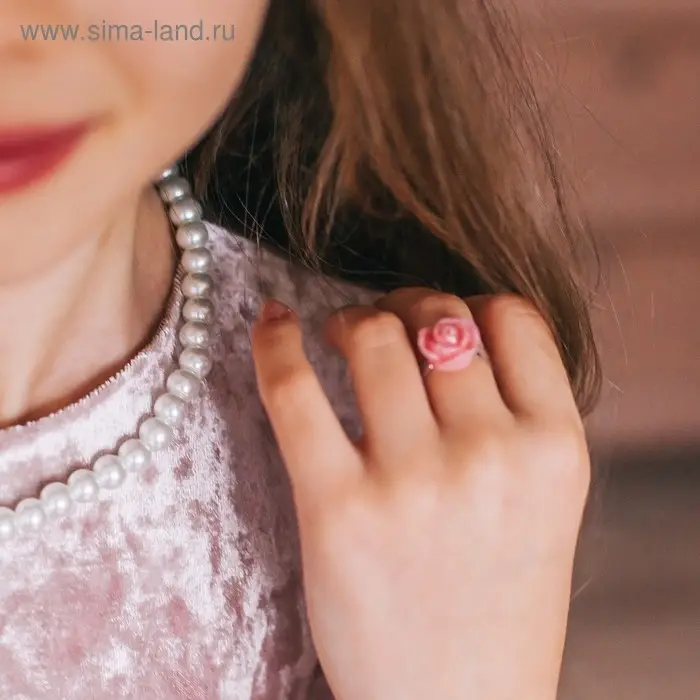 Кольцо детское Выбражулька &laquo;Любовь&raquo;, форма МИКС, МИКС, безразмерное