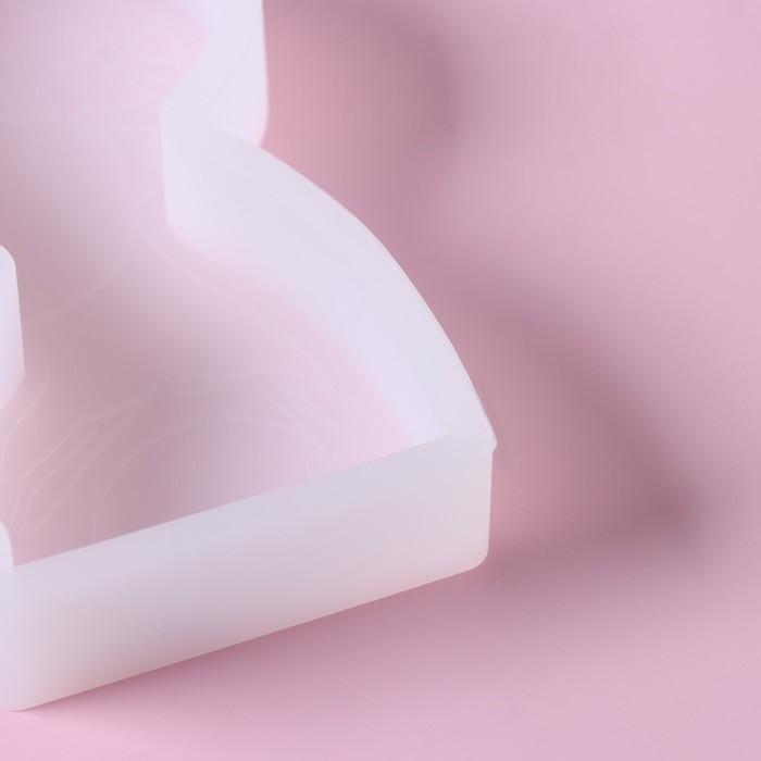 Молд Доляна &laquo;Портрет&raquo;, силикон, 11&times;6&times;2,1 см, прозрачный