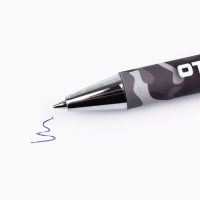 Ручка автоматическая шариковая "С 23 февраля", пластик, 0.7 мм, синяя паста