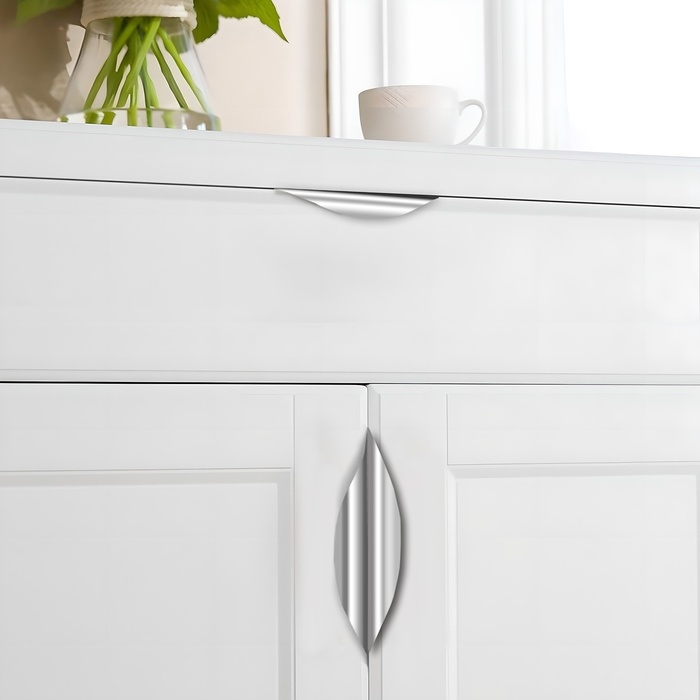 Ручка торцевая CAPPIO RP100CH, L=200 мм, цвет хром, 4 шт.