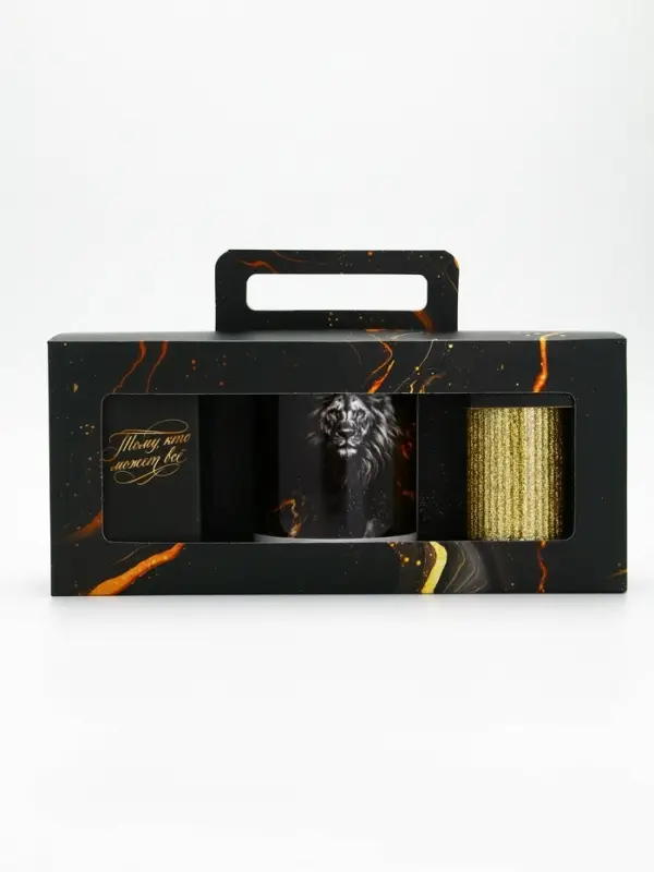 Набор чай кружка свеча &laquo;Тому, кто может все&raquo;