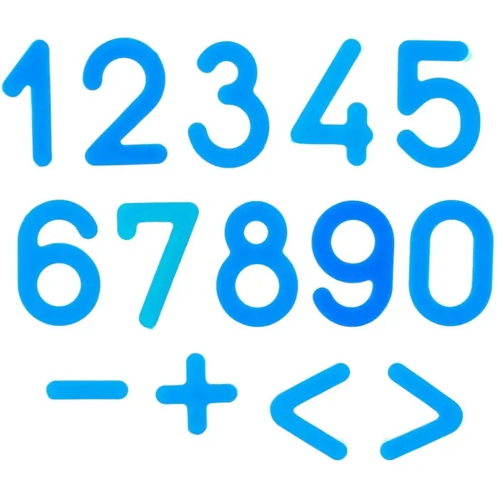 Касса цифр и счетных материалов &laquo;Учимся считать&raquo;, 130 элементов, пластик, Щенячий патруль МИКС