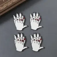 Декор для творчества акрил "Объятие рук" 4,4х3,2х0,2 см