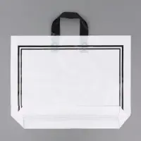Пакет с петлевой ручкой белый 45 х 35 х 8 см  80 мкм