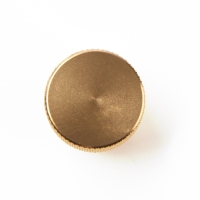 Ручка-кнопка CAPPIO PK328, d=23 мм, цвет золото, 8 шт.