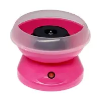 Аппарат для приготовления сладкой ваты LCC-01, 400 Вт, розовый