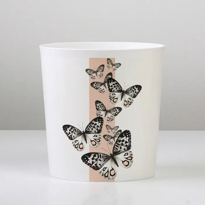 Кашпо для цветов &laquo;Бабочки&raquo;, 1,6 л