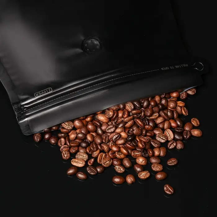 Пакет восьмишовный с замком, чёрный,17.5 х (19.5&times;22.5) х 4.5