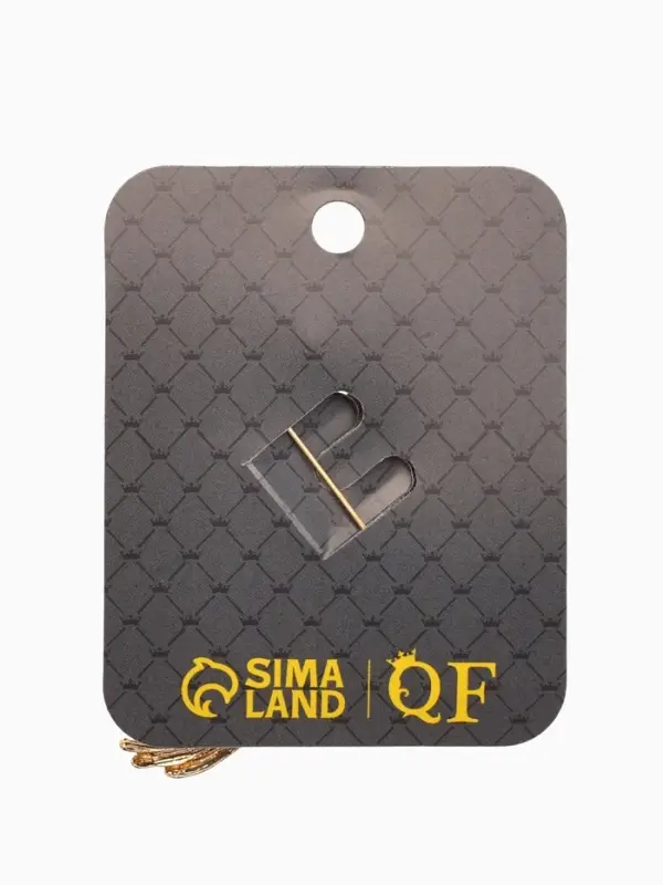 Брошь "Колоски", цвет золото