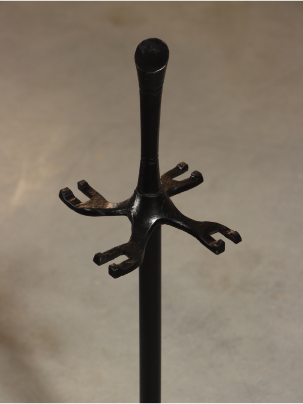 Каминный набор "Уголь" сталь, 4 предмета, 16х16х55 см