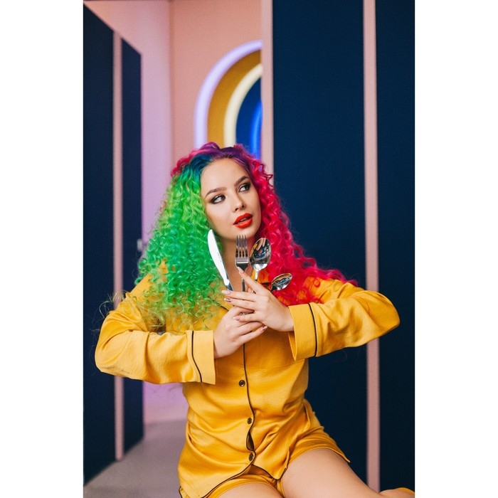 Нож столовый из нержавеющей стали Доляна &laquo;Плейн Бритиш&raquo;, длина 22,7 см, толщина 2 мм