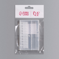 Органайзер для фрез, 10 отделений, 8,2 &times; 5,8 см, цвет прозрачный