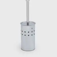 Ерш для унитаза "Квадраты", нержавеющая сталь