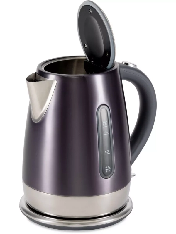 Чайник HYK-S7777 1,7л 2200Вт графит (металл)