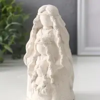 Фигура оберег &laquo;Родовница&raquo;, 13&times;7&times;6 см, натуральный