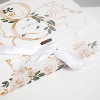 Коробка подарочная складная, упаковка, &laquo;8 марта, золото&raquo;, 16.5 х 12 х 5 см