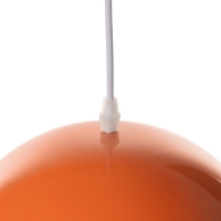 Светильник Lina 1х40Вт Е27 неон-оранжевый  26х26х32см