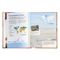 Энциклопедия в твёрдом переплёте "Животные", 128 страниц