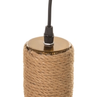 Светильник "Клубок" 1х40Вт Е27 медь 28х28х28см