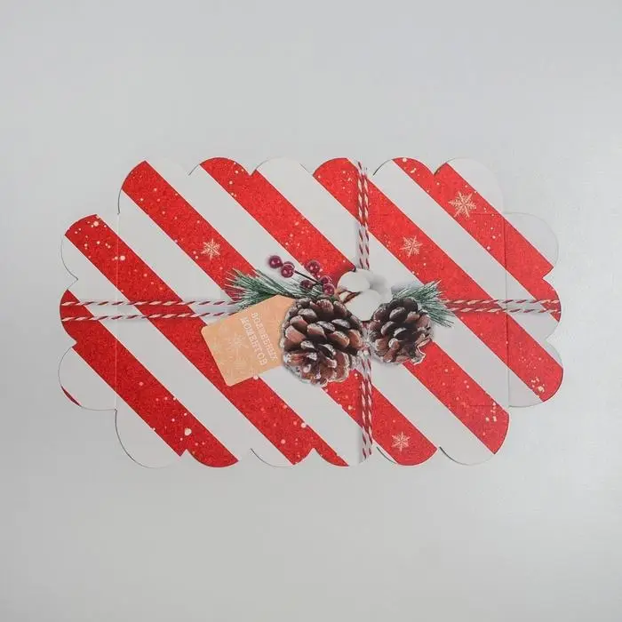 Коробка для кондитерских изделий с пластиковой крышкой &laquo;Волшебных моментов&raquo;, 21 х 10,5 х 3 см