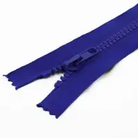 Молния &laquo;Трактор&raquo;, №5, неразъёмная, замок автомат, 18 см, синяя